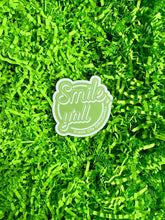 Load image into Gallery viewer, Green Smile Y'all Sticker
